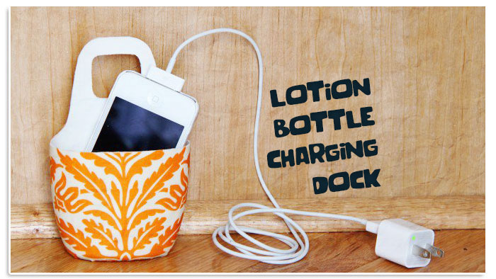 Lotion Bottle Charging Dock