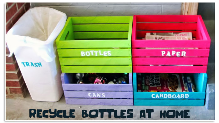 Recycle Plastic Bottles at Home