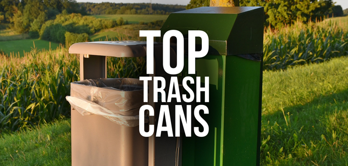 Top Trash Cans