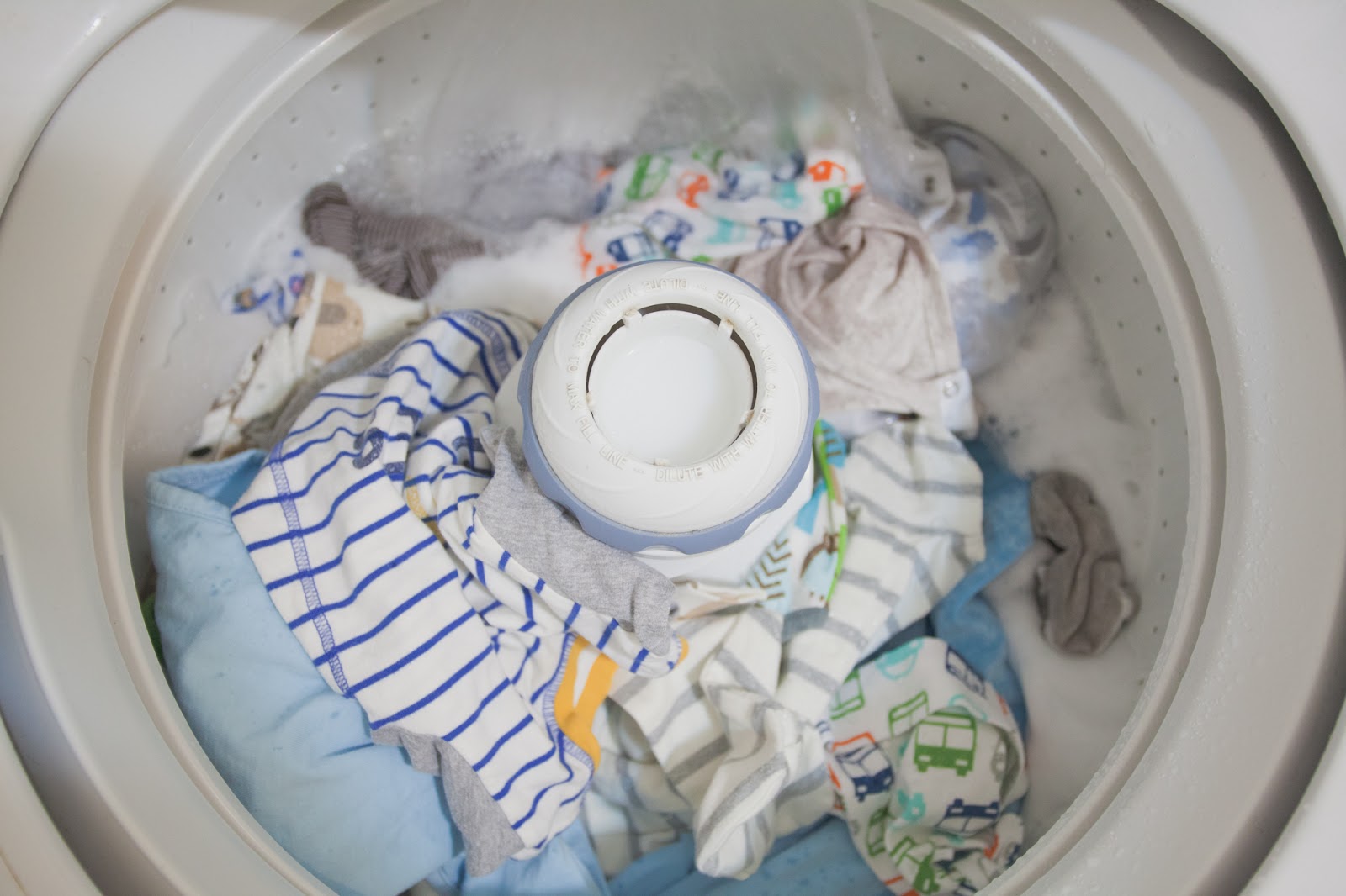 conserve water when doing laundry