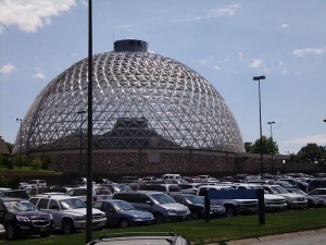 Desert Dome: Located under the geodestic dome
