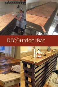 DIY: Build Your Own Outdoor Bar