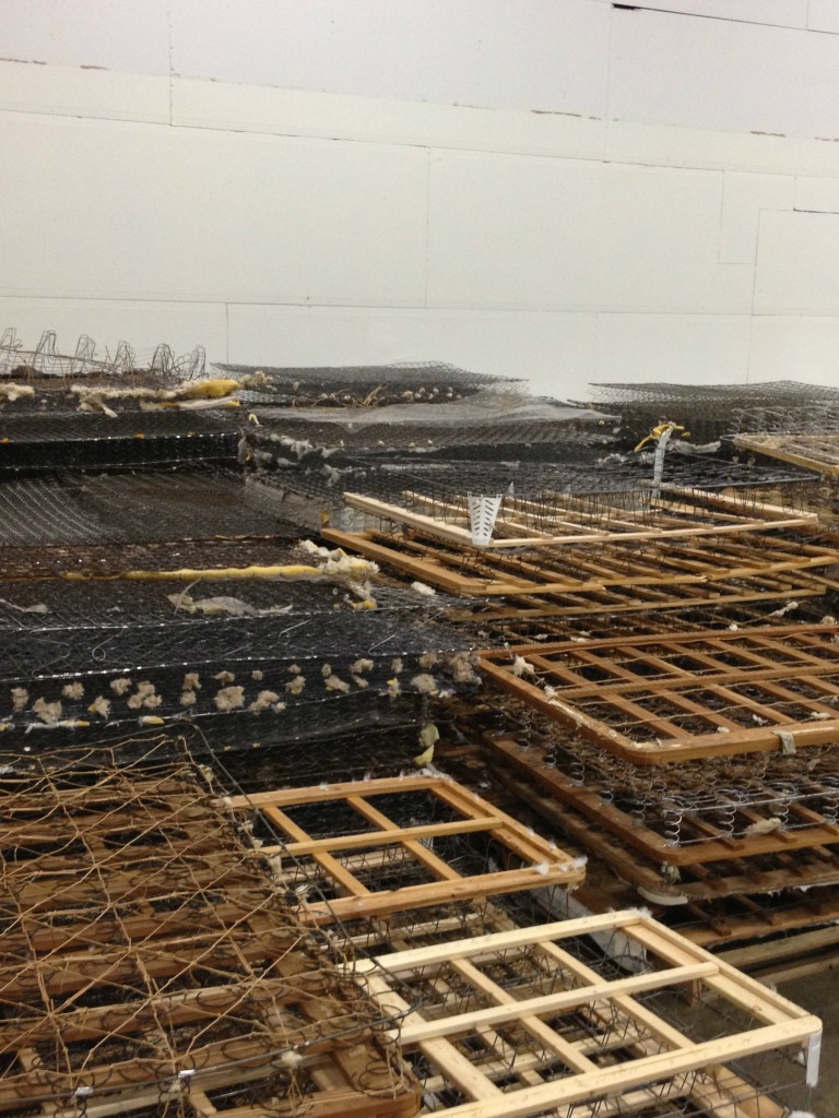 recycling mattresses center