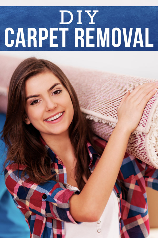 Learn how to remove your old carpet yourself with this super-simple, 7-step guide. You'll save more and gain the satisfaction of ripping up that raggedy old shag carpeting yourself. 