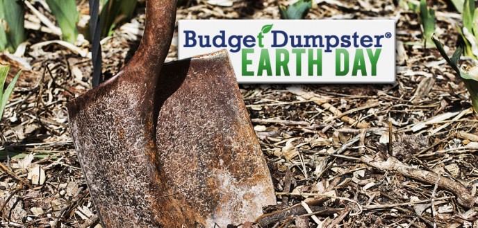 Budget Dumpster Earth Day