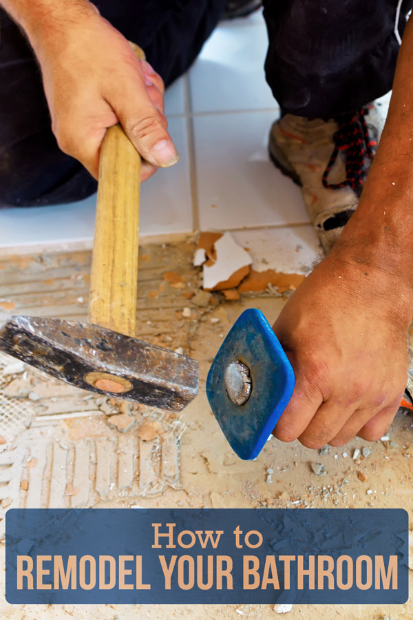 Renovating your bathroom can be a huge home improvement project, but with these 9 steps you'll be able to stay on track and build the bathroom of your dreams. 