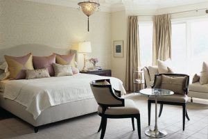 Incorporating a breakfast nook to your bedroom remodel.