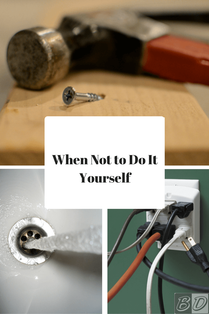 While DIY-ing your home improvement can lower costs and offer a chance to flex your DIY skills, there are some DIY projects that should only be done by a professional. Learn which DIY projects you should avoid doing yourself.