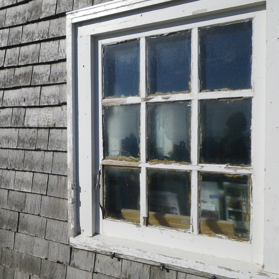 single-pane windows
