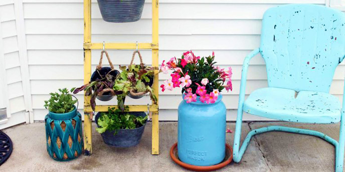 Planters Are Easy DIY Garden Projects