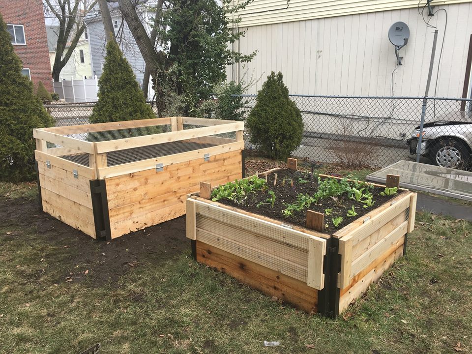 Raised plant beds