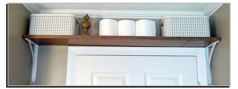 How To Save Space With Door-Mounted Storage