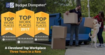 Budget Dumpster named Top Workplace