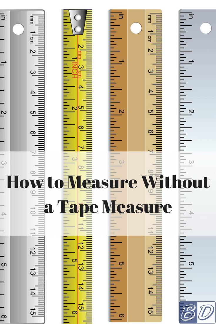 How to Measure Without a Tape Measure | Budget Dumpster