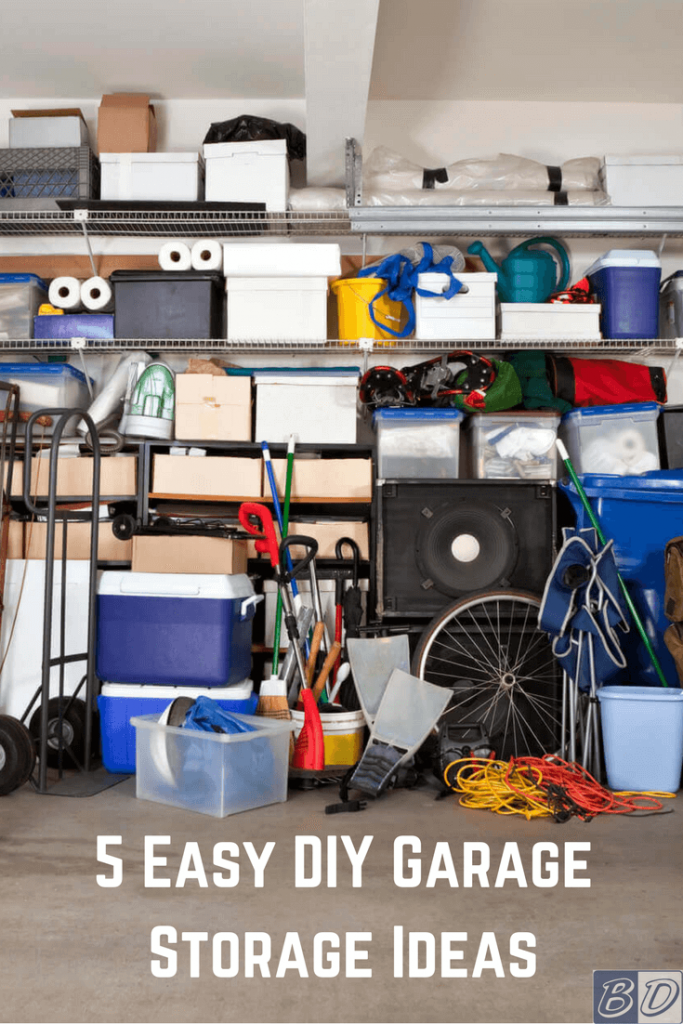 Organizing the clutter  Garage storage bins, Garage storage shelves, Garage  storage inspiration