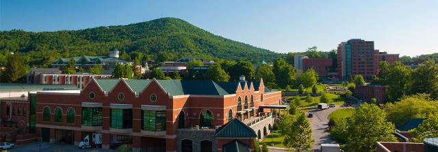 Aerial View of Appalachian State Campus