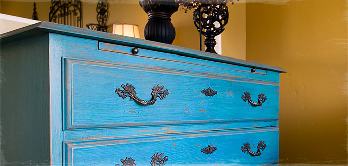 nting Furniture with Leftover Paint