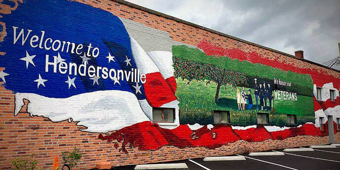 Welcome to Hendersonville Mural