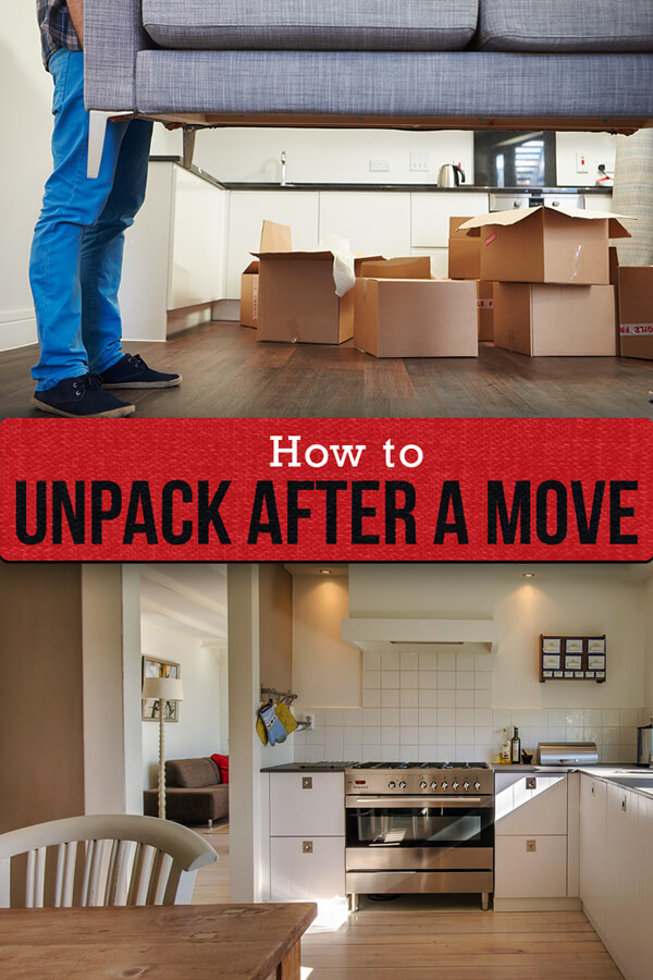 Learn how to unpack after a move in just six steps with these expert tips from home organizers and decluttering specialists. 