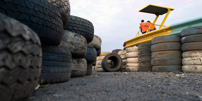 Recycling Facilities Accept Tires For Small Fee