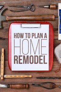 home remodeling step