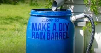 How to Build a DIY Rain Barrel