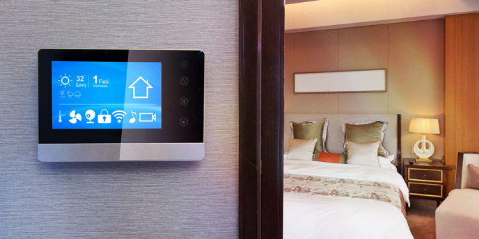Smart Thermostat in a Home