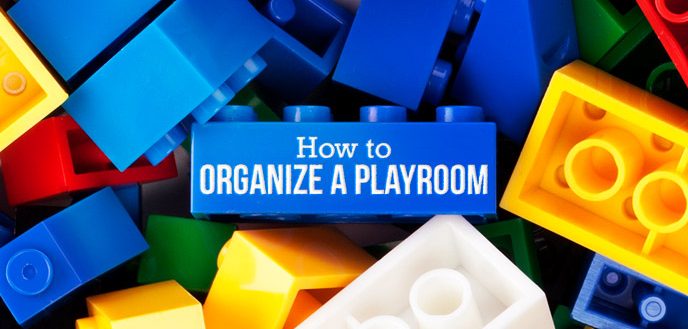 playroom organization on a budget