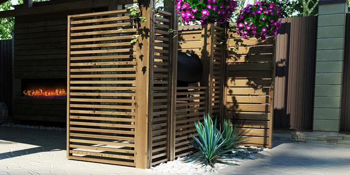 7 Inexpensive Backyard Privacy Ideas | Budget Dumpster