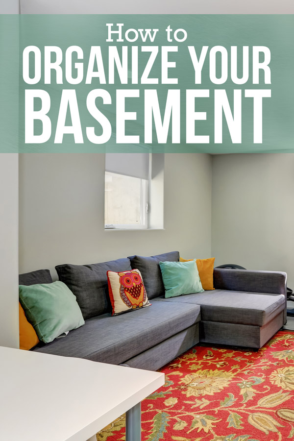 Organizing your basement doesn't have to be a weekslong project. Use these 4 easy steps to organize and create new storage spaces for your basement clutter. 