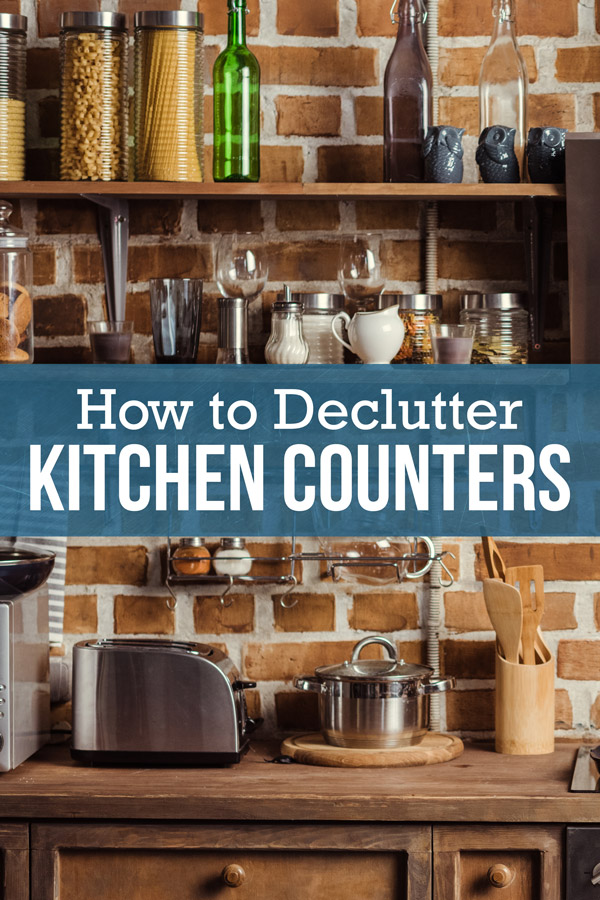 How to Declutter your Kitchen Counters