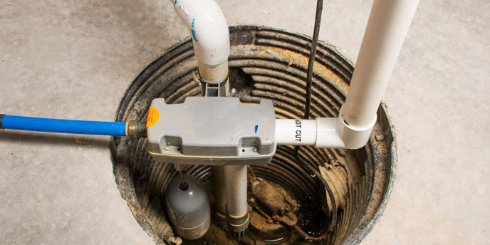 Sump Pump Dug Into Basement Floor