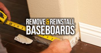 How to Remove & Reinstall Baseboards Without Damaging Them