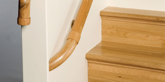 Housing Code Compliant Handrail With Returns