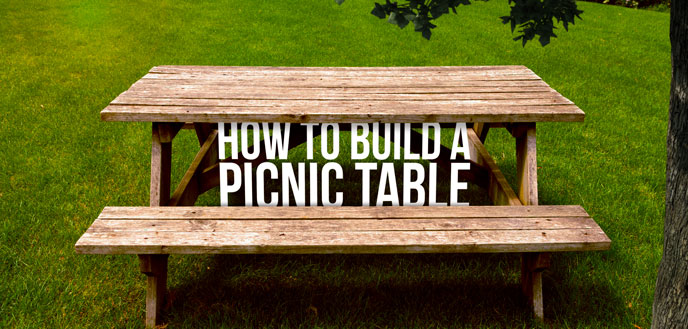 DIY MODERN PICNIC TABLE — Modern Builds