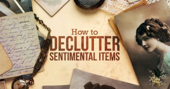 How to Declutter Sentimental Items