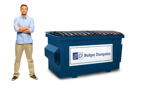 2 yard dumpster dimensions