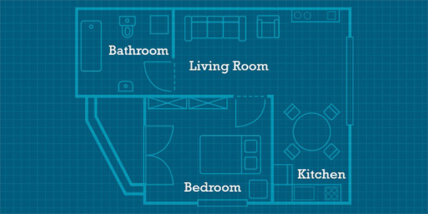 Basement Floorplan for In Law Suite