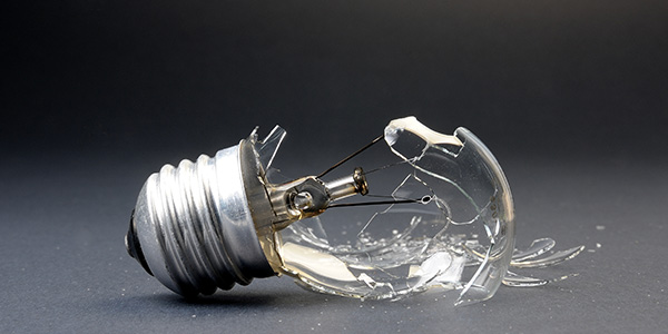 Broken Lightbulb