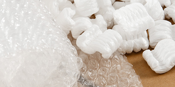Bubble Wrap and Packing Peanuts