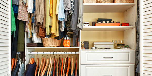 Spacing out your DIY walk-in closet