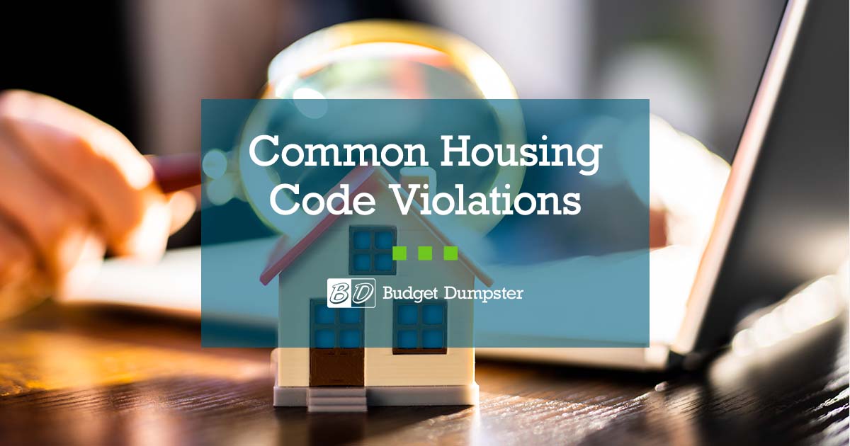 Common Housing Code Violations Common Housing Code Violations
