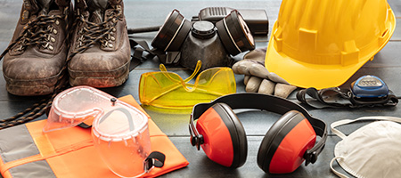 Assorted Construction Safety Gear
