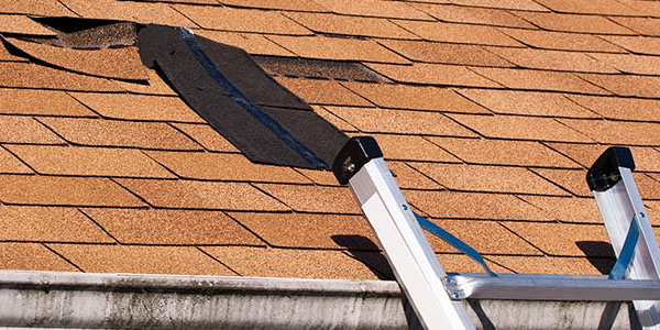 Damaged Roof Shingles to Tear Off