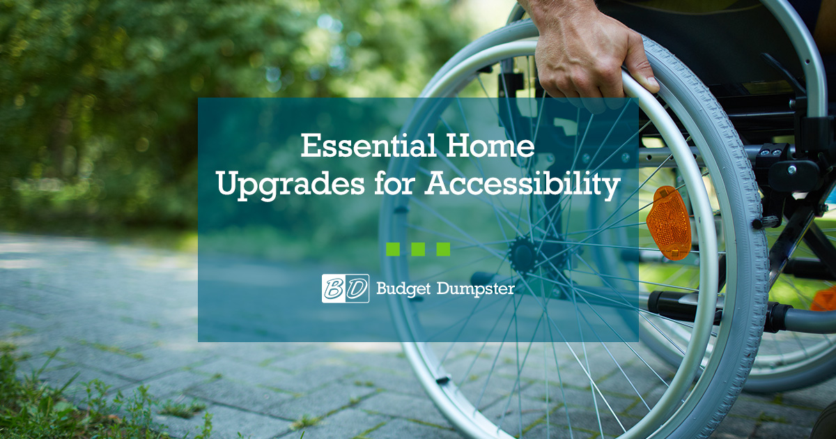 Remodeling Projects for People With Disabilities | Budget Dumpster