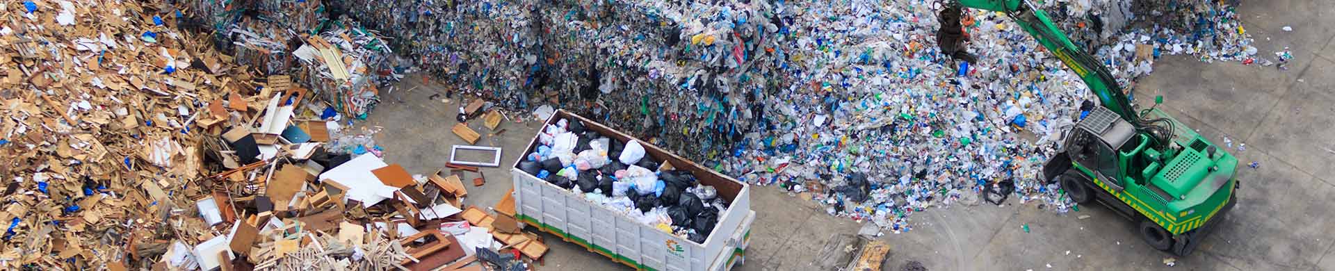 Bird's Eye View of Landfill