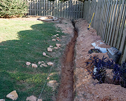 image of french drain