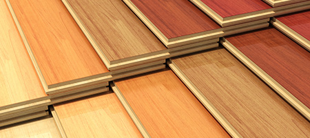 Samples of Hardwood Flooring Planks
