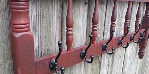 Headboard Coat Rack