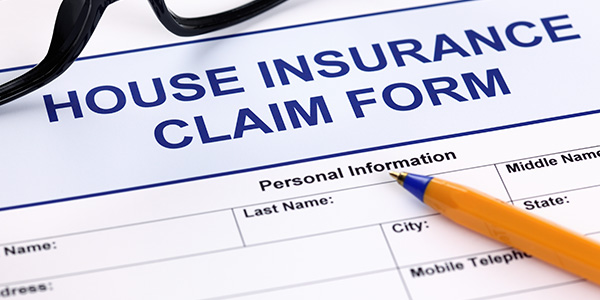 Blank Home Insurance Claim Form